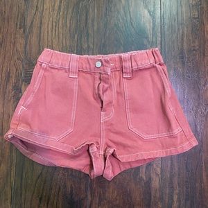 Pacsun Coral Cargo shorts!! <3